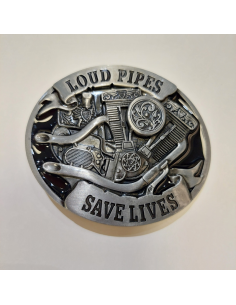 Motivschnalle Loud Pipes