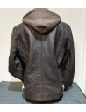 Lederjacke Men Mauritius 9200 dark brown