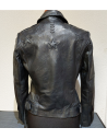 Lederjacke Mauritius 9002 black III