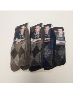 Britische Wollsocken für Herren - warm und bequem
