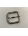 Einfache Schnalle 40mm Satiniert nickel frei