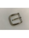 Einfache Schnalle 40mm Satiniert nickel frei
