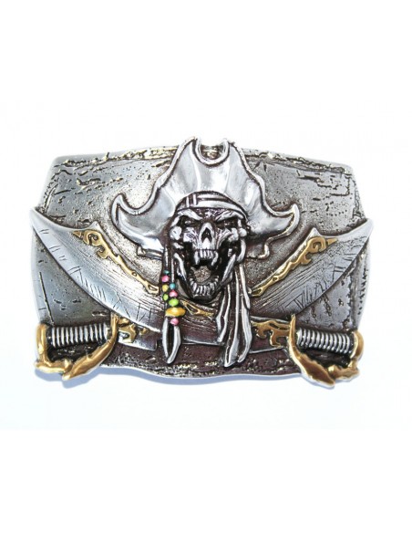 Schnalle Caribbean Skull