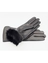 Damenhandschuh mit Kaninchenfutter Guanti Alex