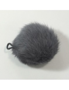 Pompon Kanin mit Schlaufe