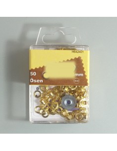 Ösen mit Scheiben 4 mm