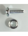 Ösen mit Scheiben 4 mm