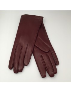 Damenhandschuh mit Kaninchenfutter weiss Guanti Alex