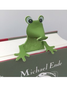 Leder Buchzeichen Froschkönig