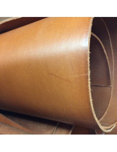 Blankleder vegetabil cognac