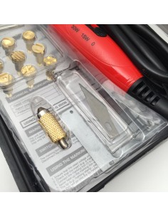 Brenner Set für Leder