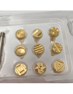 Brenner Set für Leder