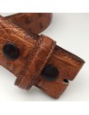 Gürtel mit Krokoprägung