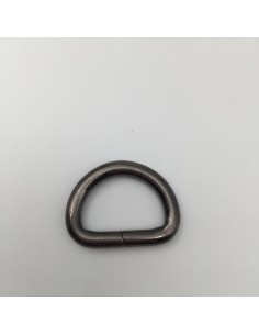 D-Ringe Eisen Nickel schwarz 2