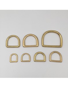 D-Ringe reines Messing