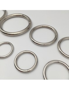 Rundringe silber
