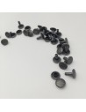 Doppel Hohlnieten Nickel geschwärzt