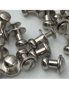 Kopfniete 7mm nickel 2