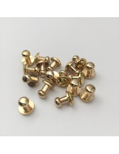 Kopfniete 6.2mm messing 2