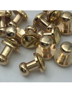Kopfniete 6.2mm messing