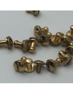 Kopfniete 4.5mm messing 2