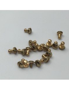 Kopfniete 4.5mm messing