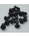 Kopfniete 6mm schwarz