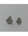 Buchschraube Art. 70100 / 70090 L8mm silber Flachkopf