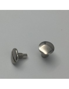 Buchschraube Art. 70090 / 70260 L8mm Linsen Kopf silber