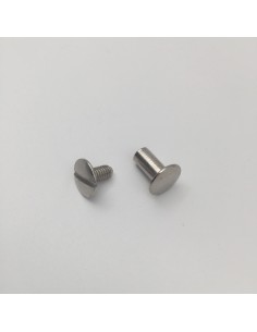 Buchschraube Art. 70110 / 70280 L10mm Linsen Kopf silber