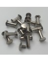 Buchschraube Art. 70160 / 70300 L15mm Linsen Kopf silber