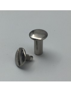 Buchschraube Art. 70290 L12mm Linsen Kopf silber
