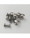 Buchschraube Art. 70290 L12mm Linsen Kopf silber