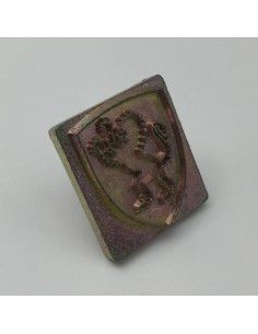 Punzierstempel 3D Löwenschild 2