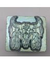 Punzierstempel 3D Indianer Bison Schädel