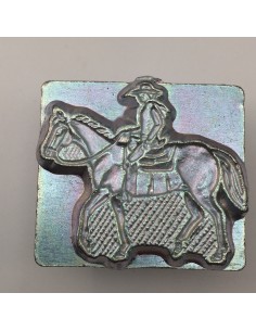 Punzierstempel 3D Cowboy