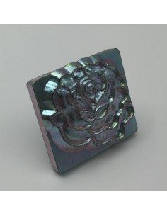 Punzierstempel 3D Rose 2