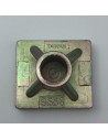 Punzierstempel 3D Kreuz mit Totenkopf