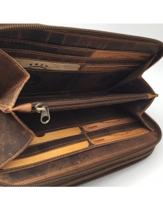 Greenburry Vintage Kombibörse mit Smartphone Fach