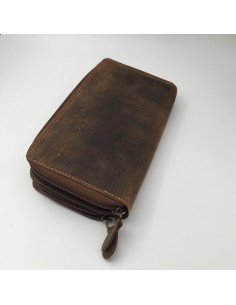 Greenburry Vintage Kombibörse mit Smartphone Fach