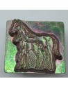 Punzierstempel 3D Pferd mit Fohlen