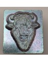 Punzierstempel 3D Bison Kopf