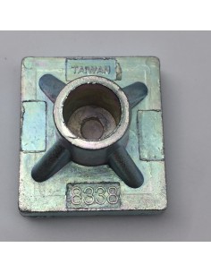 Punzierstempel 3D Keuz verziert