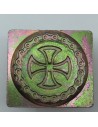 Punzierstempel 3D Biker Cross Kette 2