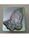 Punzierstempel 3D betende Hände