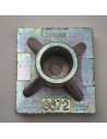 Punzierstempel 3D Stern im Rahmen