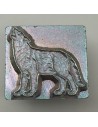 Punzierstempel 3D Wolf heulend rechts