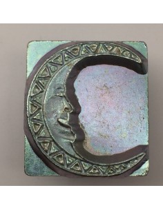 Punzierstempel 3D Halbmond