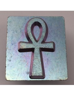 Punzierstempel 3D Henkelkreuz