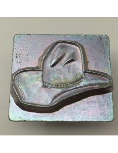 Punzierstempel 3D Cowboy Hut